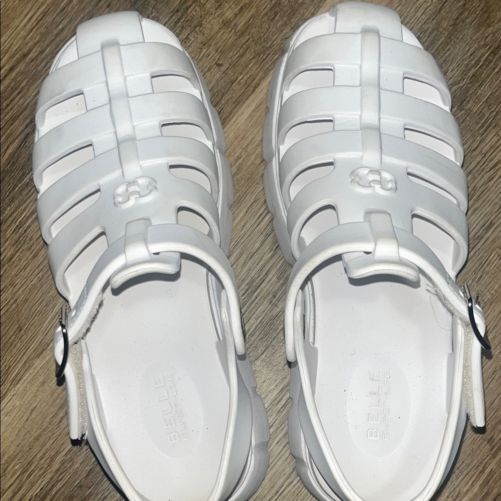 Elle Kids Classic White Sandals